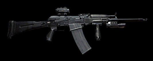 Saiga rifles and shotgun