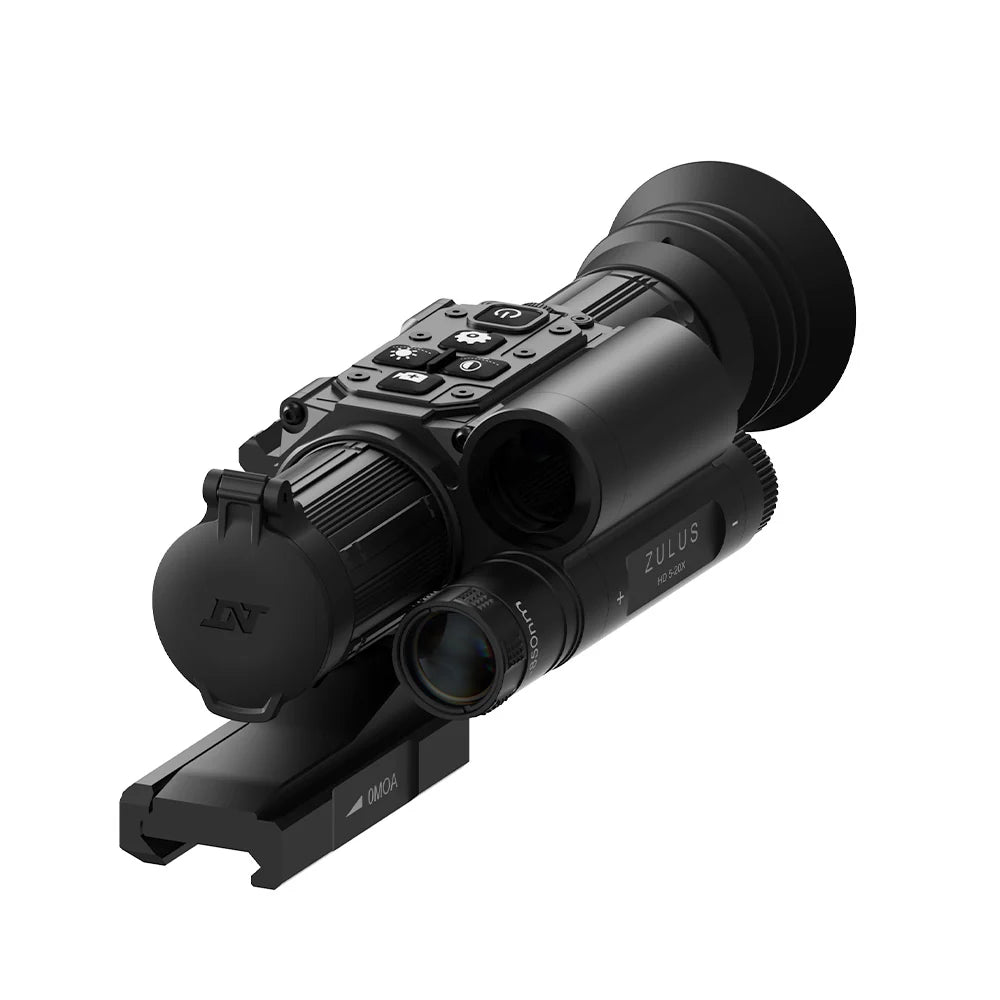 DNT ZULUS HD 5-20X Digital Night Vision Scope with Laser Rangefinder and Ballistic Calculator