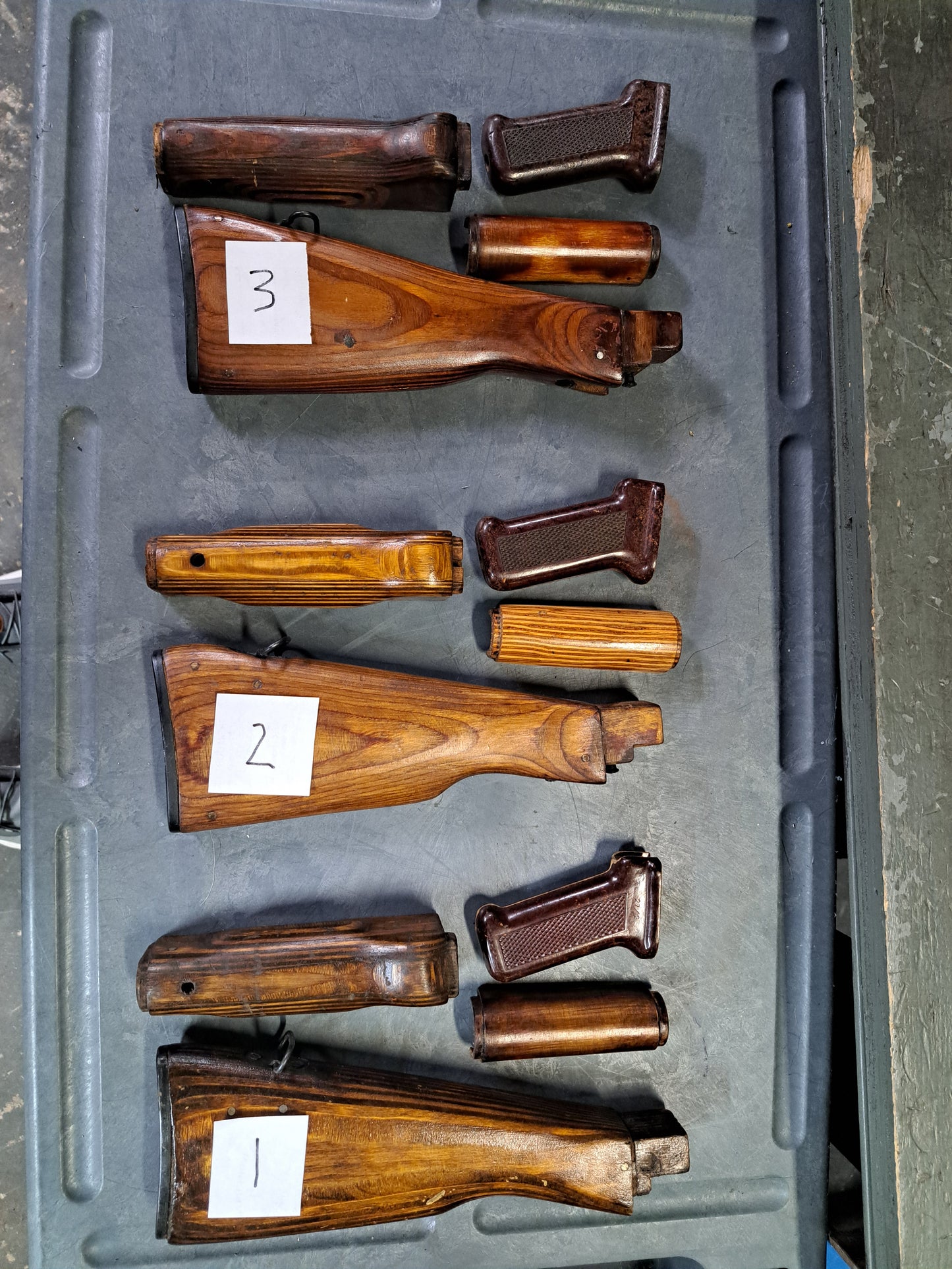 LAMINATE AKM STOCK SET WITH PISTOL GRIP #2