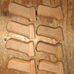 FAT WOOD CHECKERED PISTOL GRIP