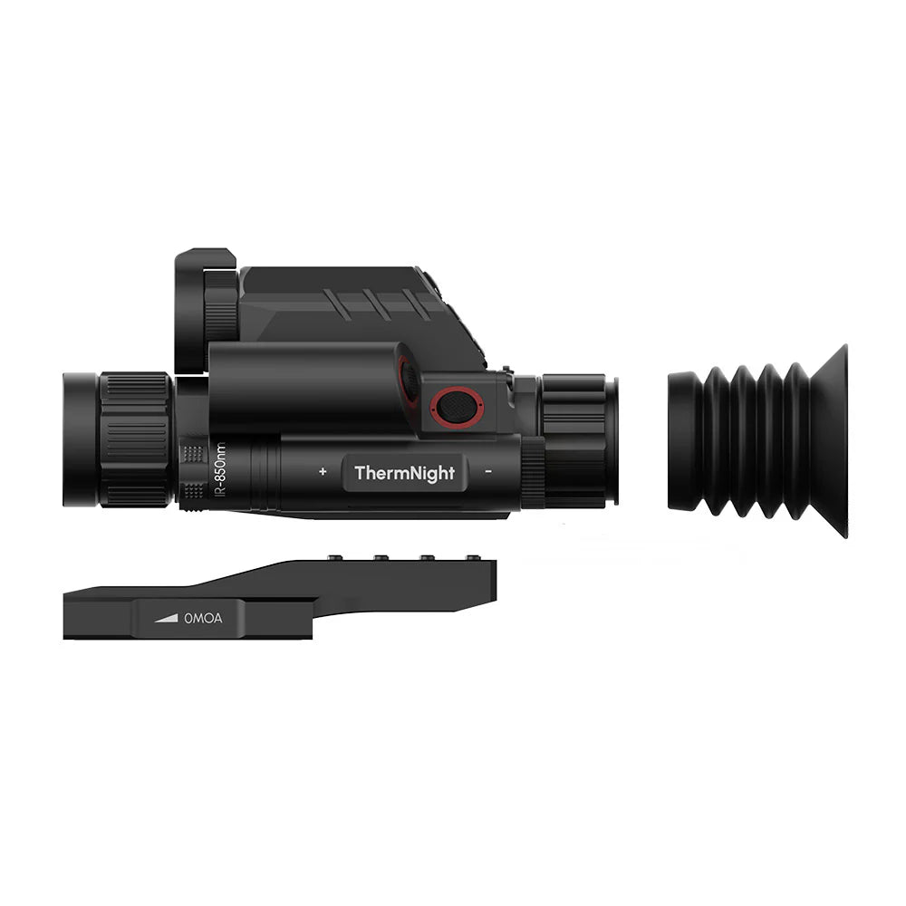 DNT TNC225R - ThermNight Thermal & Night Vision Multispectral Scope with Laser Rangefinder and Ballistic Calculator