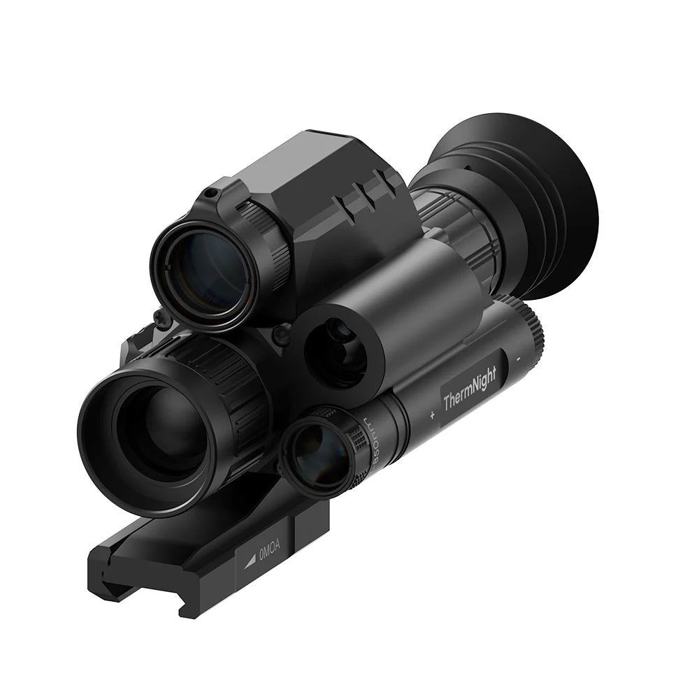 DNT TNC225R - ThermNight Thermal & Night Vision Multispectral Scope with Laser Rangefinder and Ballistic Calculator